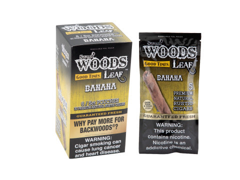 Sweet Woods Good Times Leaf: Banana (5 pk) – RD Smoke Shop