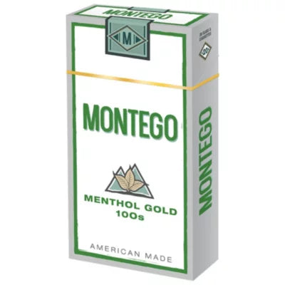 Montego: Menthol Gold 100s Box