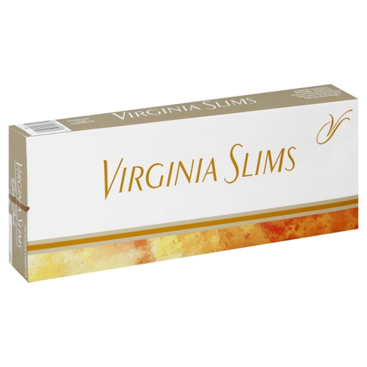 Virginia Slims: Gold Pack 100s Box