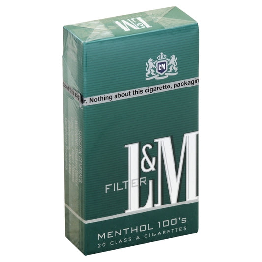 L&M Menthol 100 Box