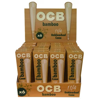 OCB:Unbleached Bamboo (1 1/4-6 ct.)