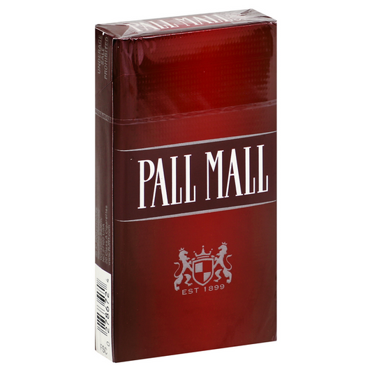 Pall Mall: Red 100s Box