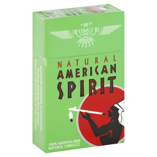 American Spirit- Organic: Green Box