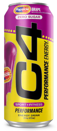 C4 Performance Energy: Popsicle Grape (Zero Sugar)