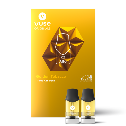 Vuse: Golden Tobacco 1.8% Nic (2 Pods)