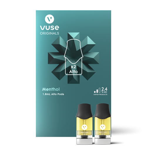 Vuse: Menthol 2.4% Nic (2 pods)