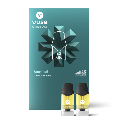 Vuse: Menthol 5.0% Nic (2 pods)