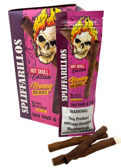 Spliffarillos- Hot Skull Edition: Honey Berry (3 Ct.)