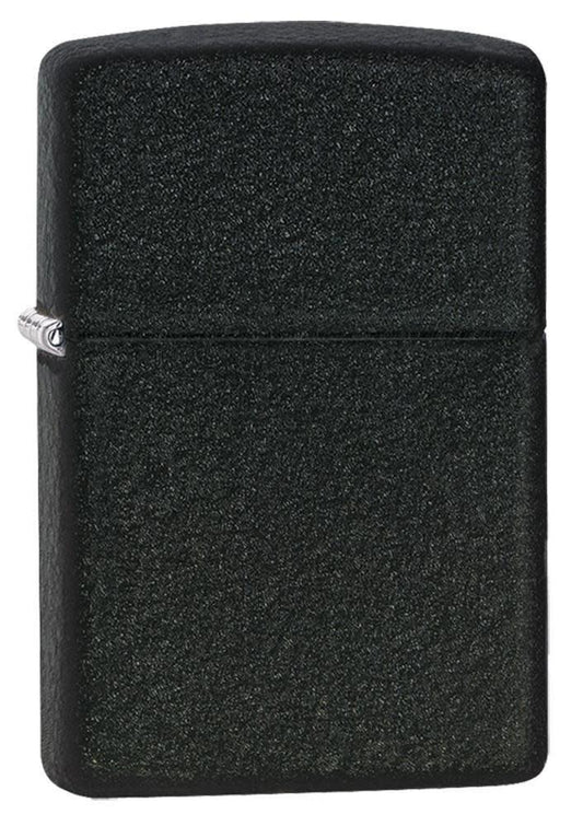 Zippo- Black Crackle