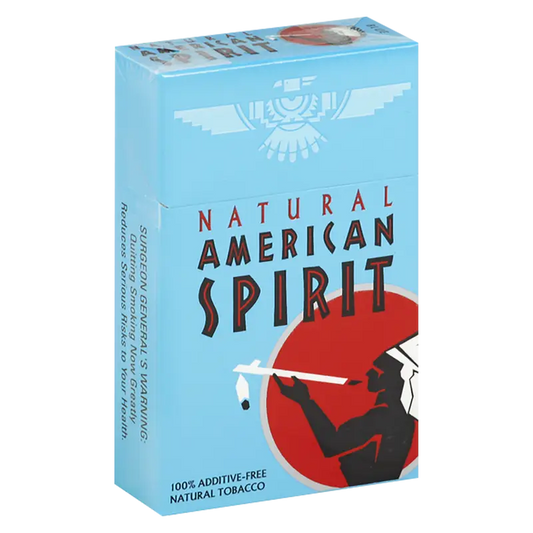 American Spirit Blue Box