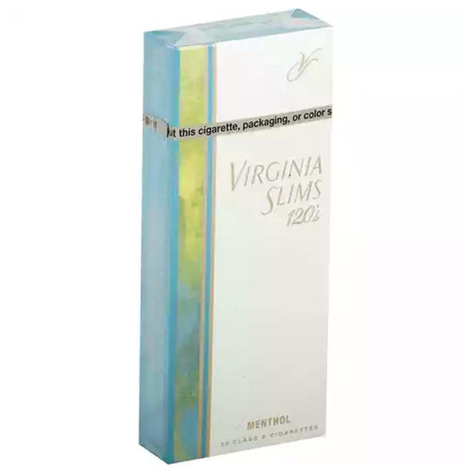 Virginia Slims Mwnthol Gold 120s