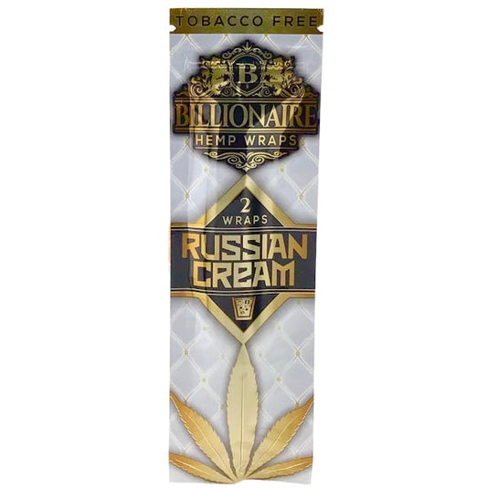 Billionaire Hemp Wraps- Russian Cream