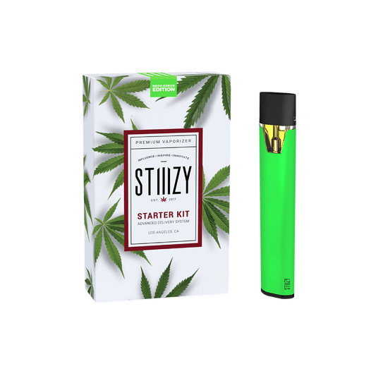STIIIZY: STARTER KIT- NEON GREEN EDTION