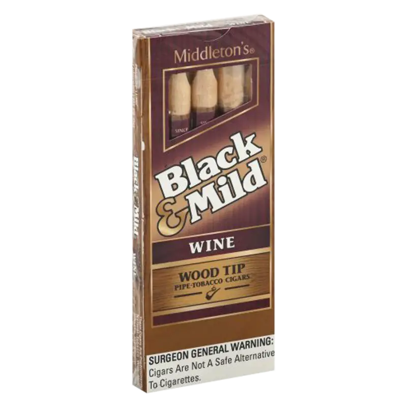 Black & Mild- Wood Tip: Original (5 ct.)