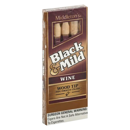 Black & Mild- Wood Tip: Original (5 ct.)