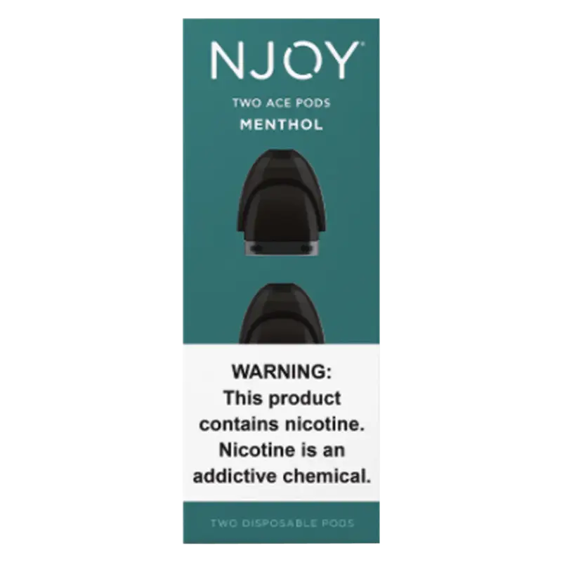 Njoy Ace Pods : Menthol 5 % Nic (2 Pods)