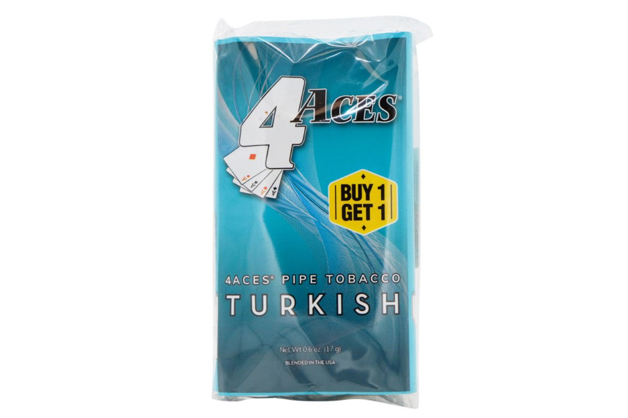 4 Aces- Tobacco: Turkish (B1G1 Free/0.6 Oz.)