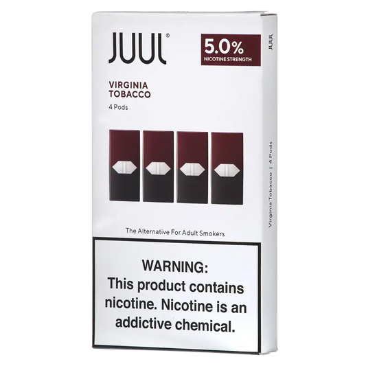 Juul: Virginia Tobacco 5.0% Nic (4 Pods)