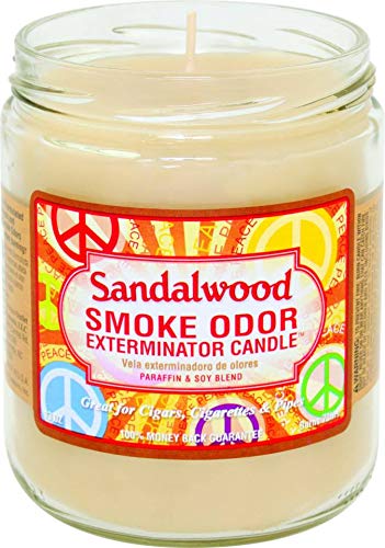 Smoke Odor- Exterminator Candle: Sandalwood