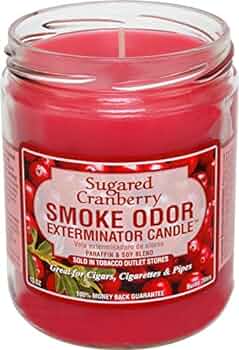 Smoke Odor: Exterminator Candle - Sugared Cranberry
