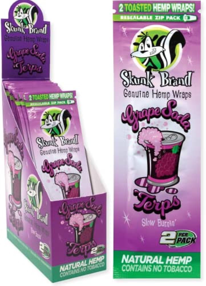 Skunk Brand: Grape Soda