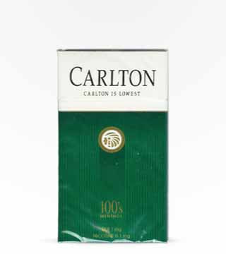 Carlton: Menthol Green 100's