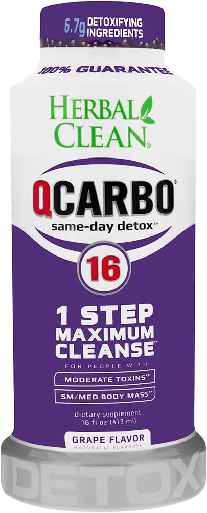 QCarbo- Herbal Clean: Grape