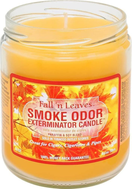 Smoke Odor- Exterminator Candle: Fall ‘n Leaves