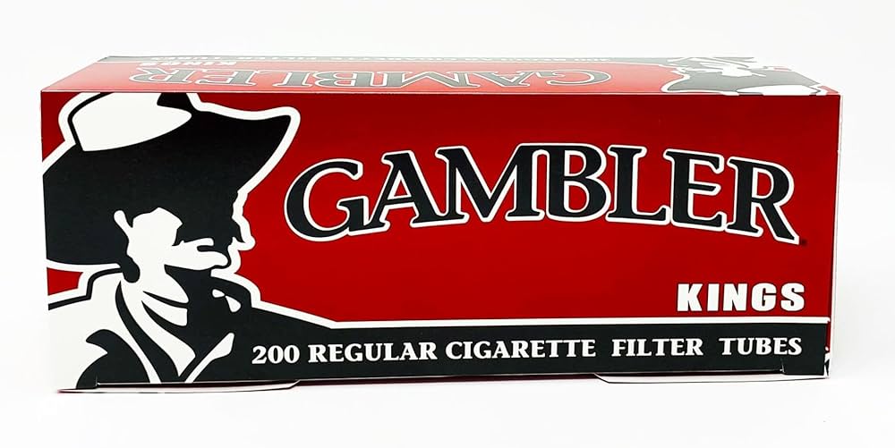 Gambler- Regular (King Size/200 Ct. Cigarette  Filter Tubes)