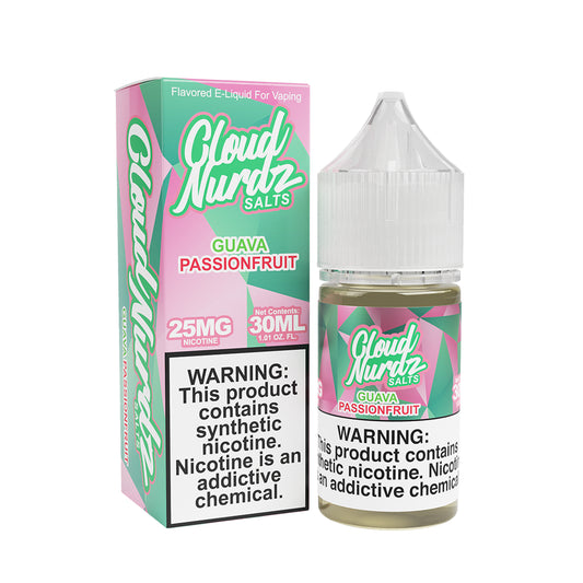 Cloud Nurdz Salts: Guava Passionfruit (25mg/30ml)