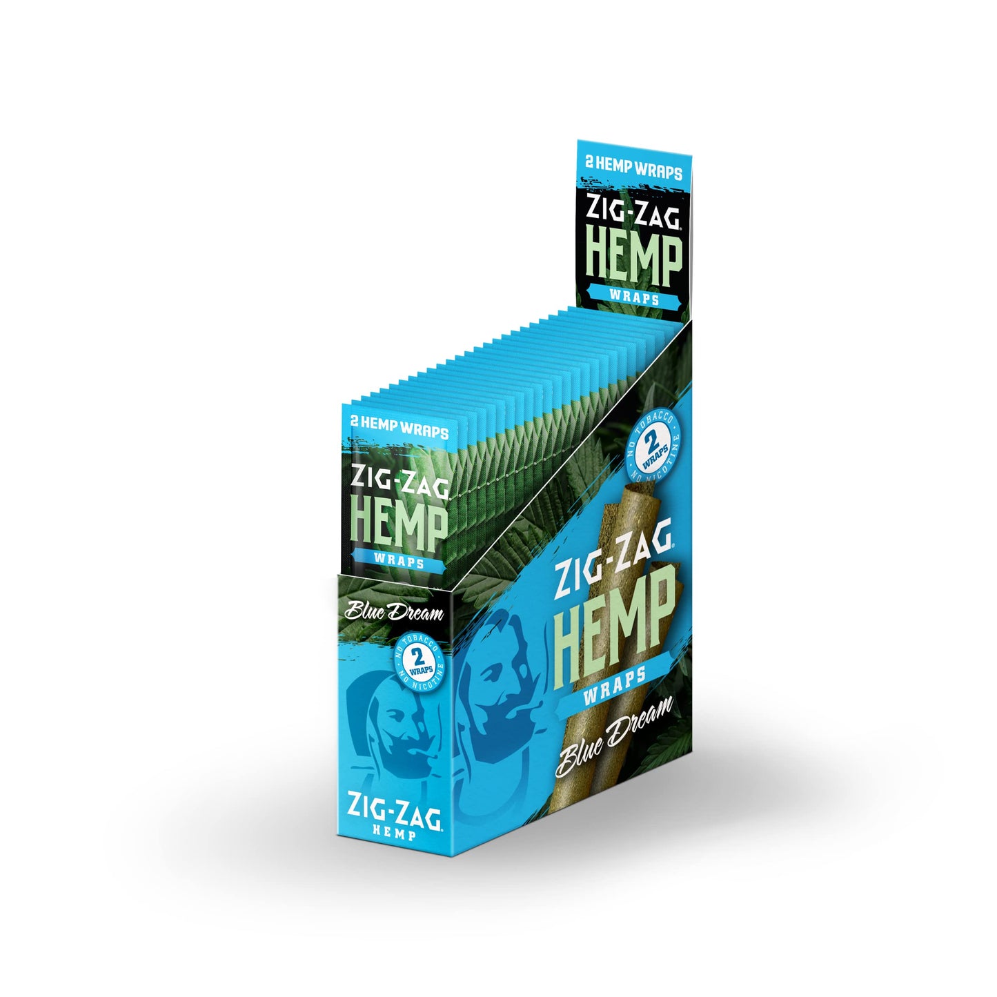 Zig-Zag Hemp Wraps: Blue Dream