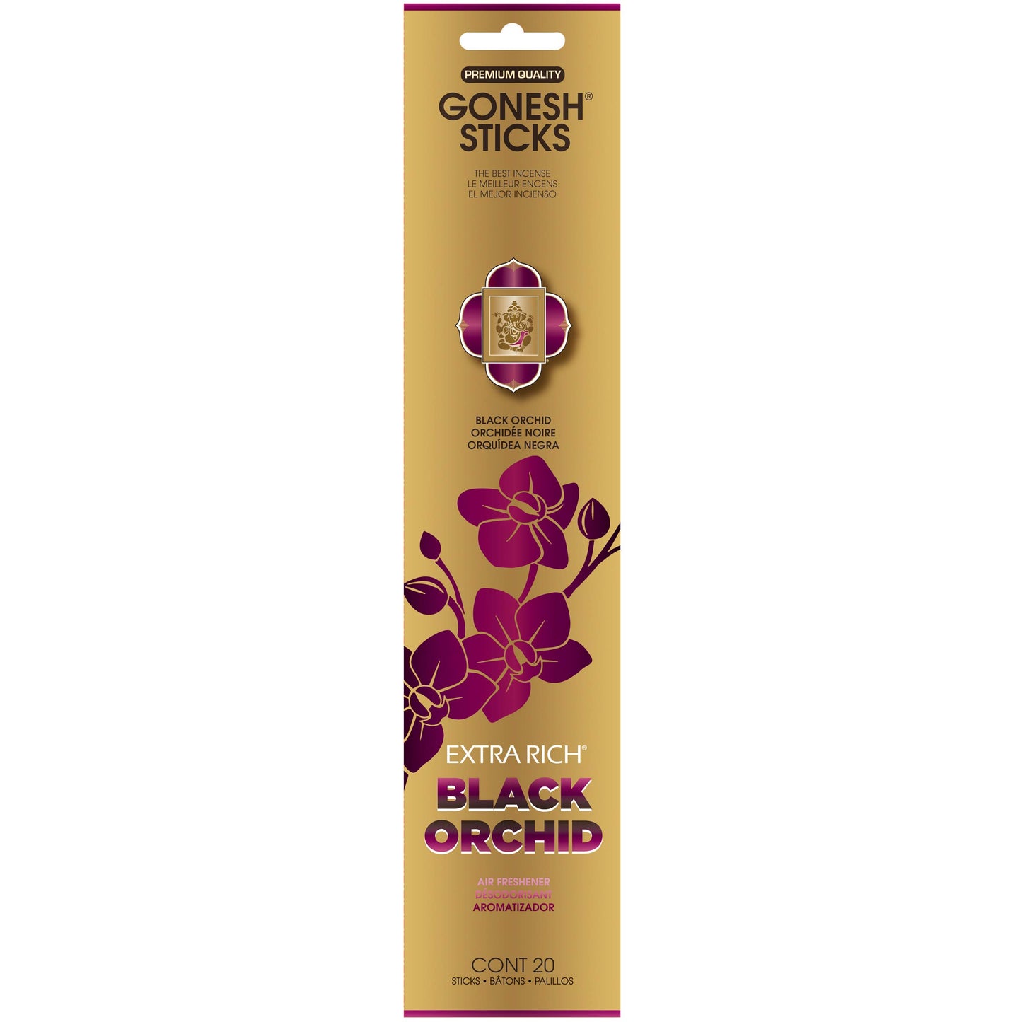 Gonesh Sticks- Black Orchid