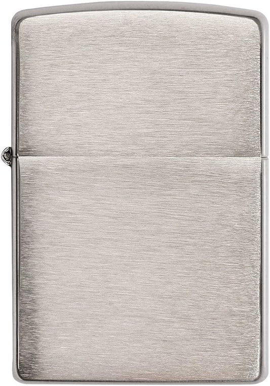 Zippo- Reg Brush Chrome