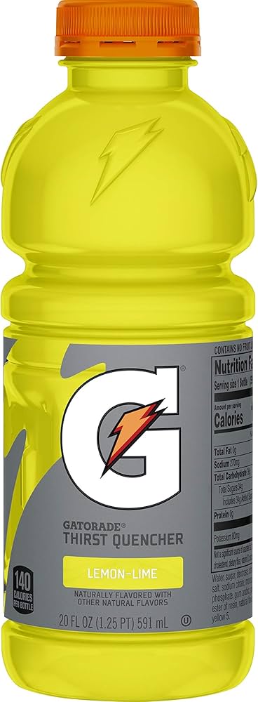 Gatorade: Lemon Lime 20 Oz