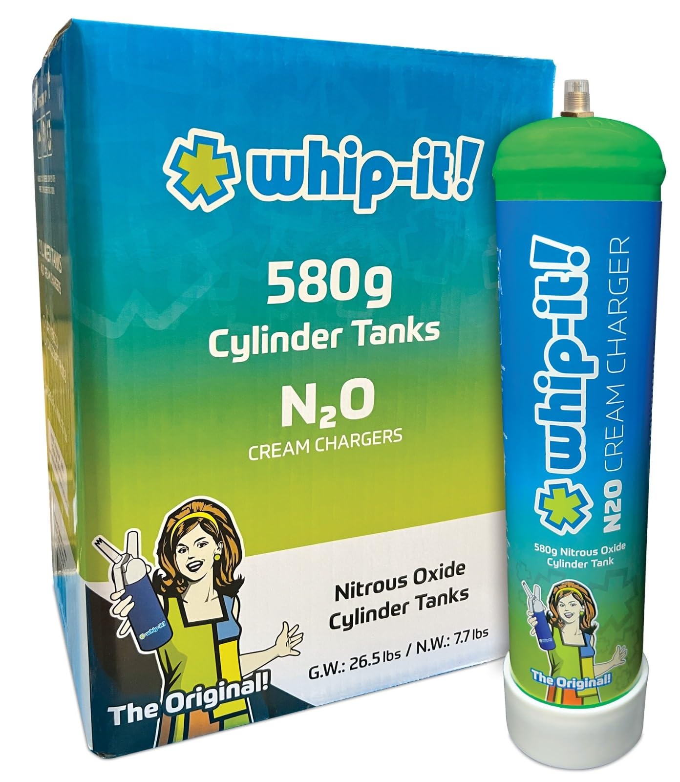 Whip- It N20(580g)