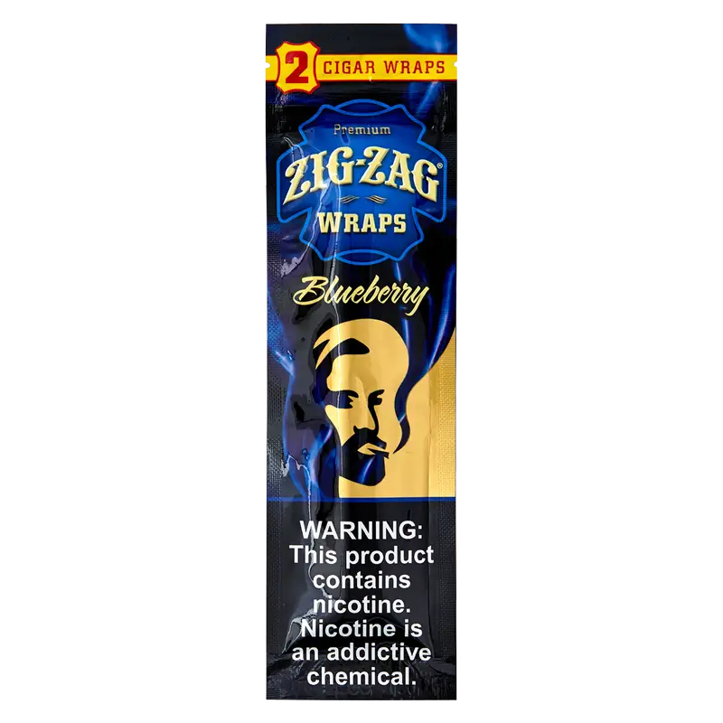 Zig - Zag Wrap- Blueberry