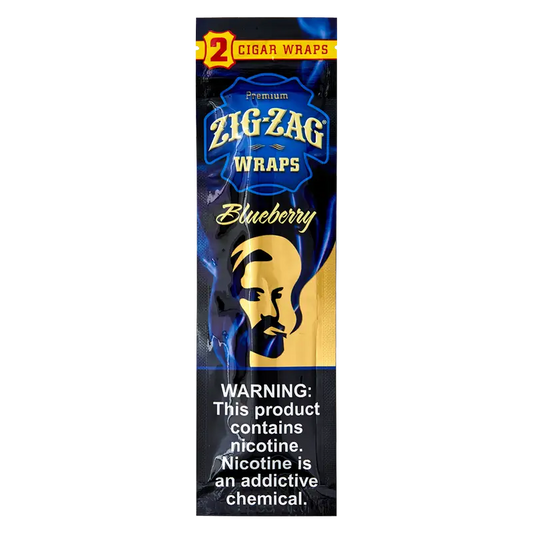 Zig - Zag Wrap- Blueberry