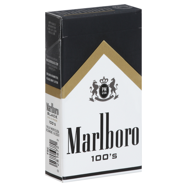 Marlboro Black 100's Gold