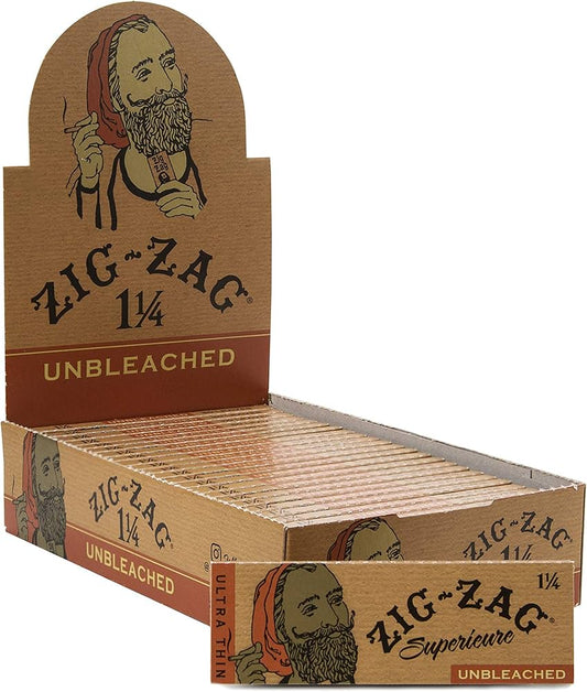 Zig-Zag: Superieure Unbleached(1-1/4 Size)