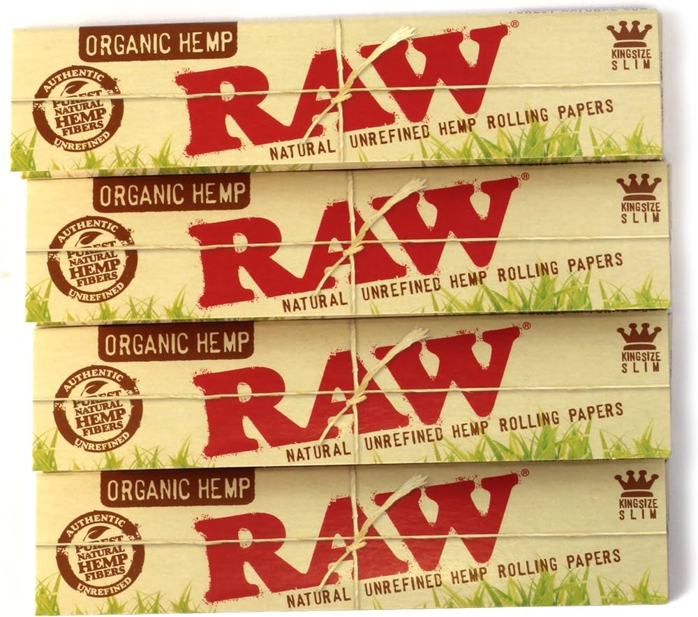 Raw Organic Hemp  King Size (3 ct.)