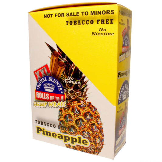 Royal Blunts XXL Hemp Wraps: Pineapple (2 ct.)