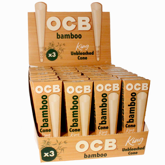 OCB Bamboo Unbleached King Size