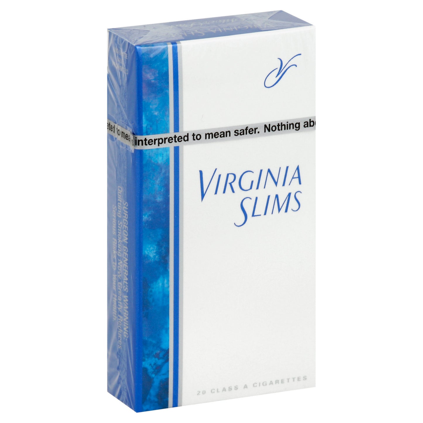 Virginia Slims: Silver Pack Box