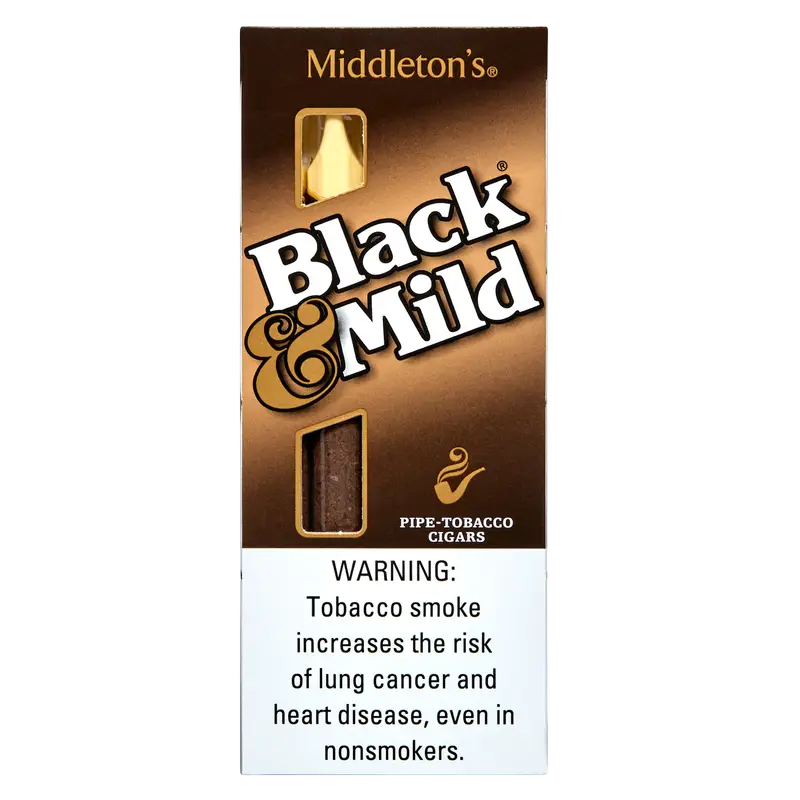 Black & Mild- Plastic Tip: Original (5 ct.)