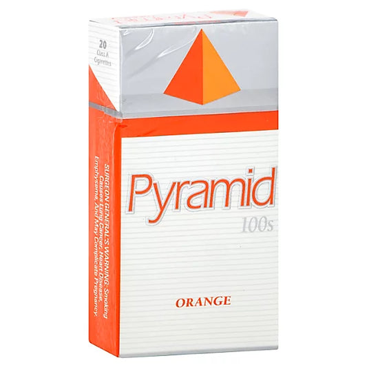 Pyramid 100s Box: Orange