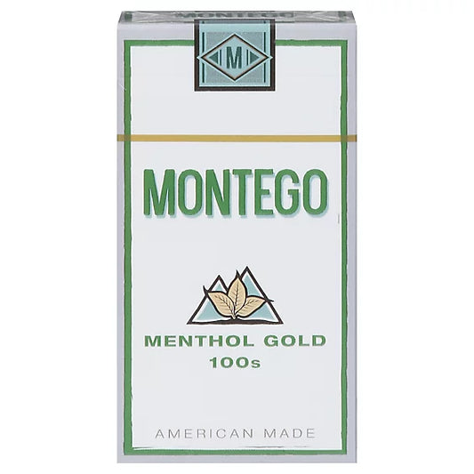 Montego: Menthol Gold Kings Box