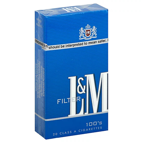 L&M Blue 100s Box