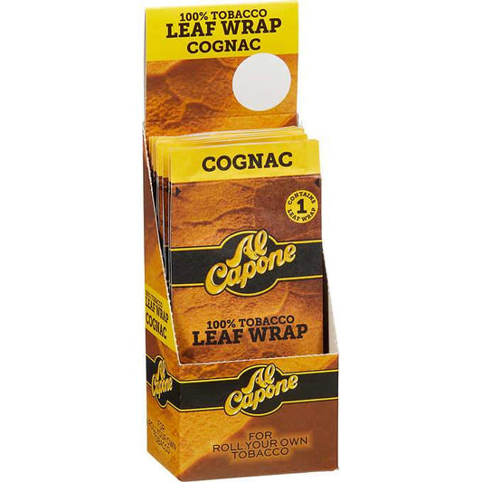 Al Capone Leaf Wrap: Cognac