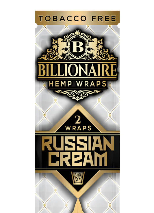 Billionaire Hemp Wraps- Russian Cream