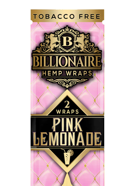 BIllionaire Hemp Wraps- Pink lemonade